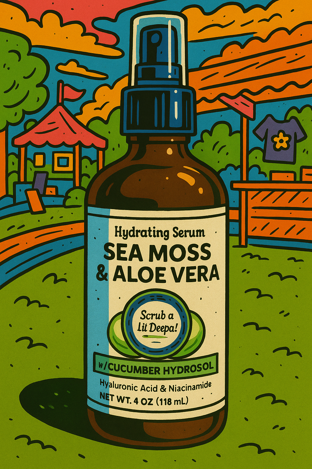 Sea Moss Aloe Vera Hyaluronic Acid Super Hydrator