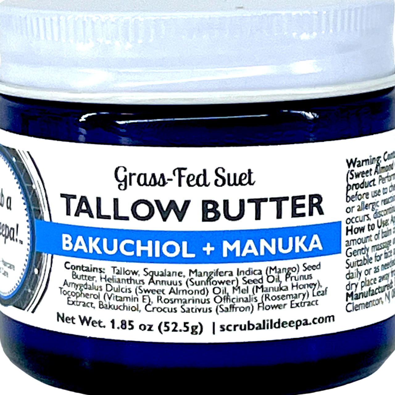 Timeless Tallow Moisturizer - Bakuchiol + Manuka