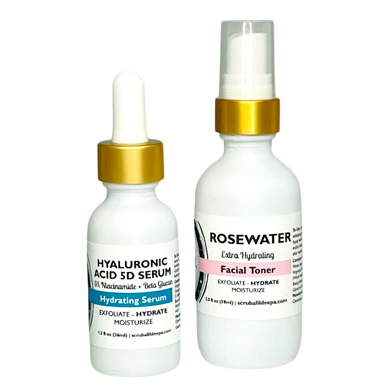 Hydration Bundle - Hyaluronic Acid and Toner