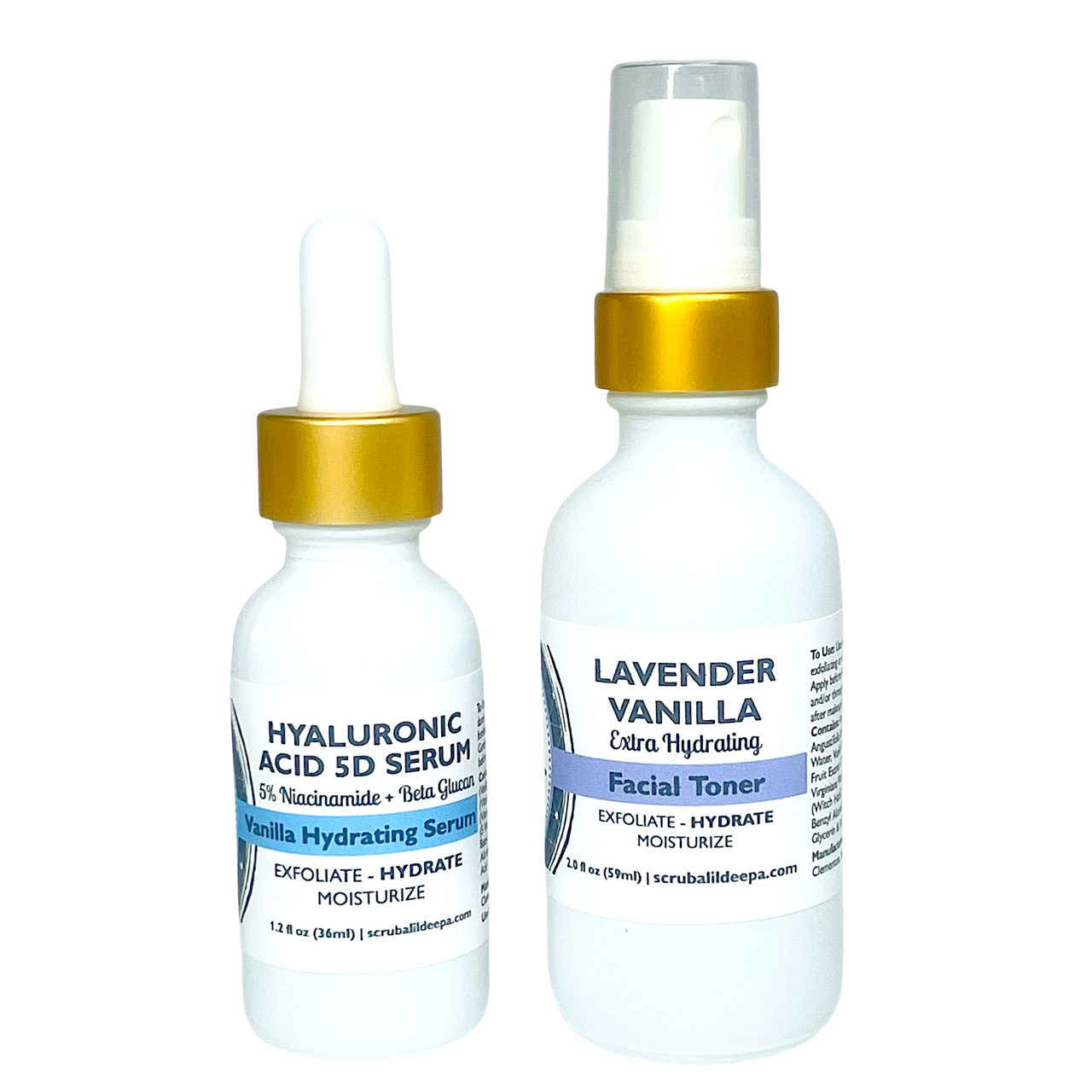 Hydration Bundle - Hyaluronic Acid and Toner