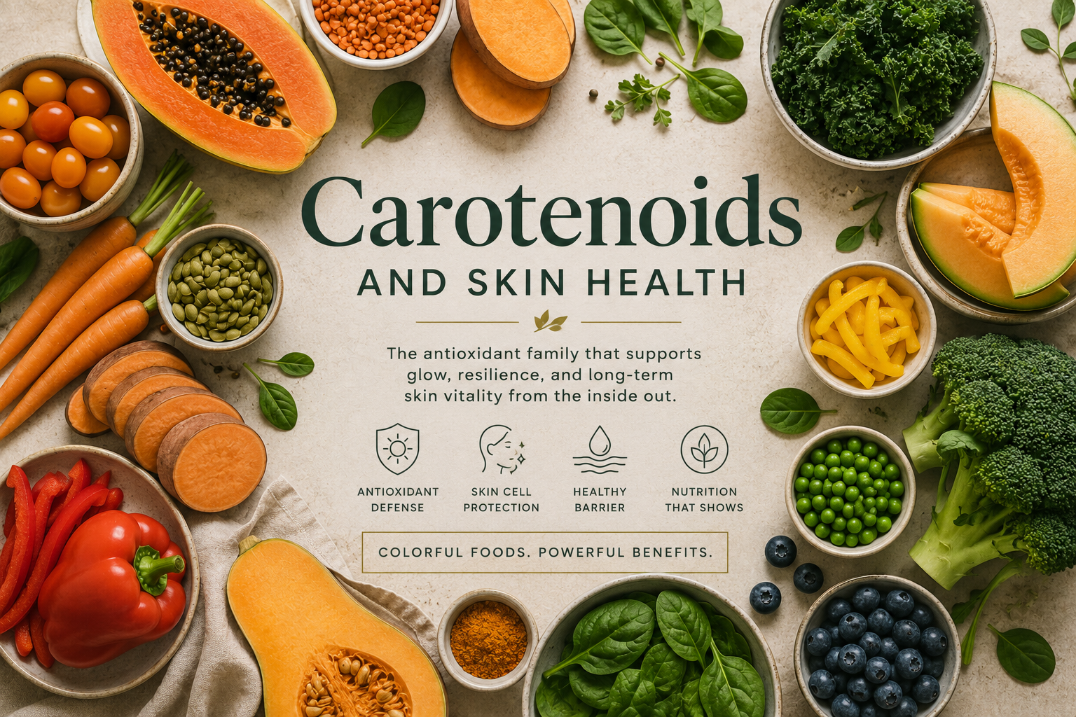 Carotenoids and Skin Health: Why Color Matters More Than People Think