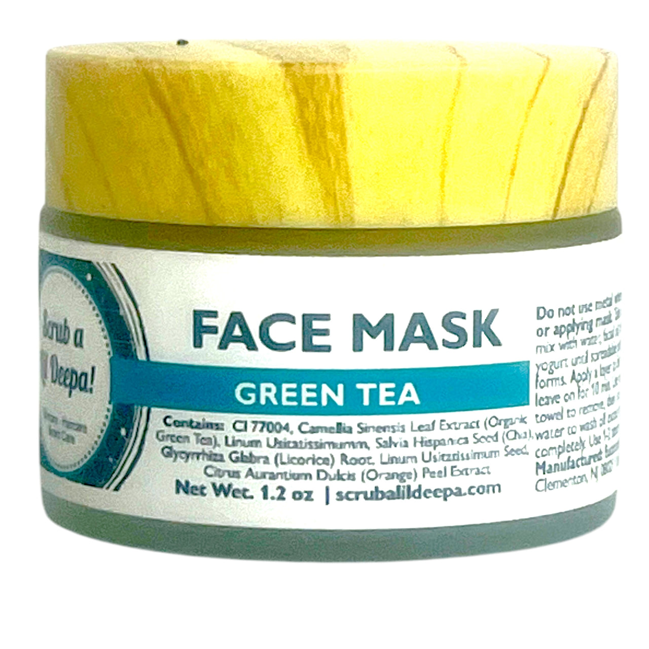 Facial Mask - Matcha Green Tea and Papaya