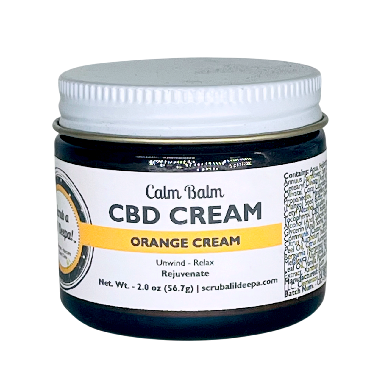 CBD Cream - Orange Cream