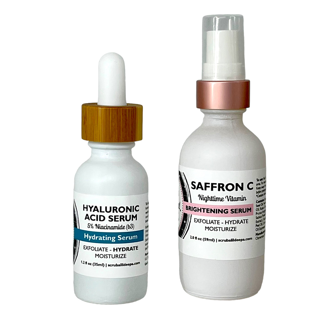 Hyaluronic Acid & Saffron Brightening Serum