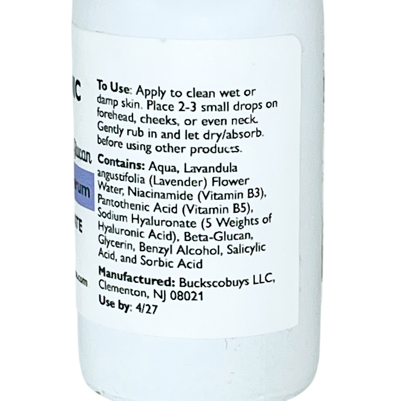 Hyaluronic Acid Lavender Hydrating Serum