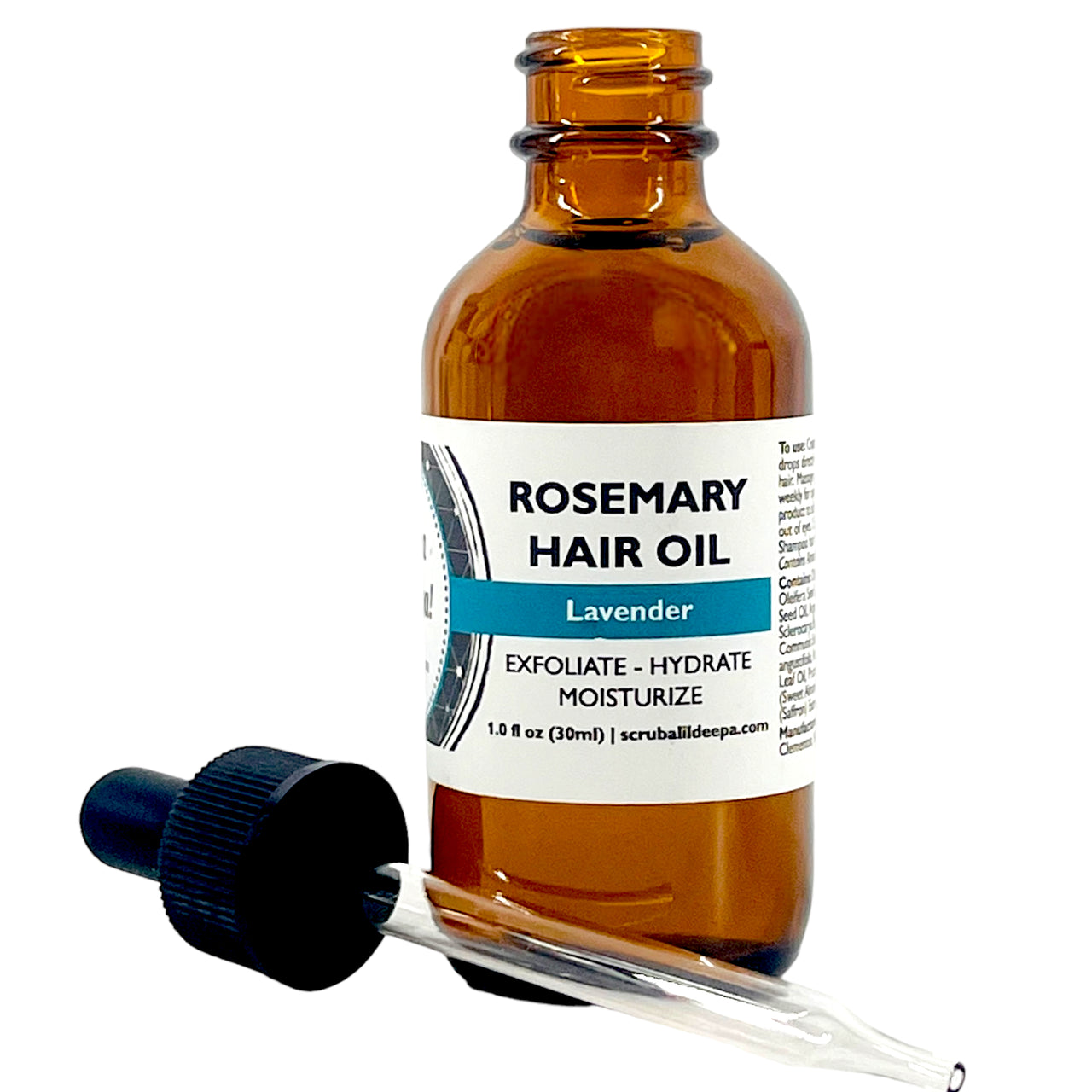 Hair Growth Oil - Lavender Rosemary 2 oz.