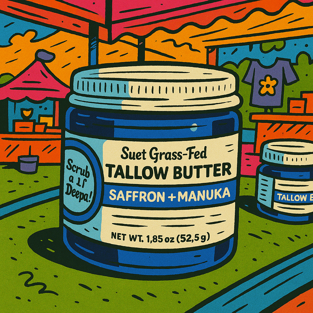 Tallow Moisturizer - Saffron + Manuka
