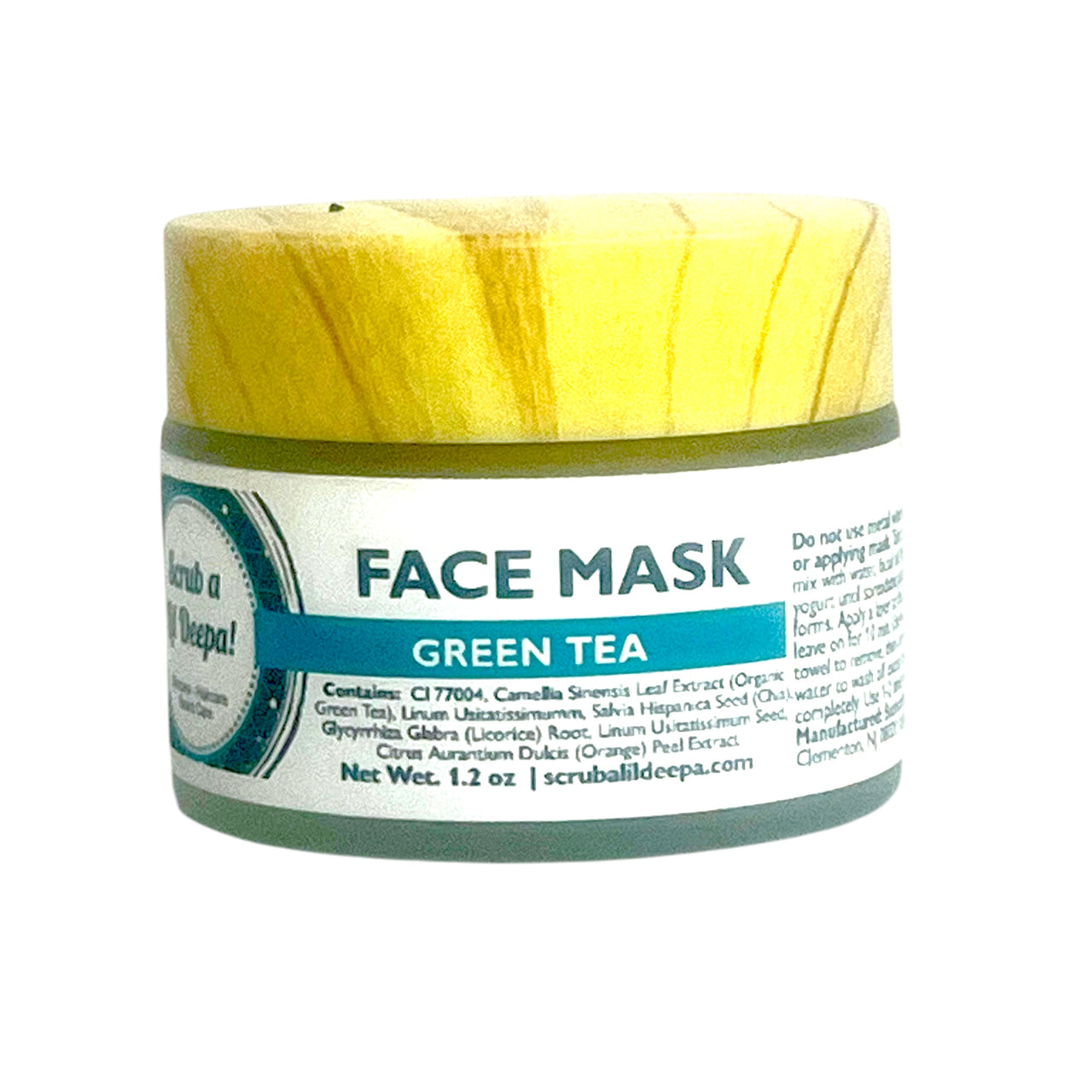 Facial Mask - Matcha Green Tea and Papaya