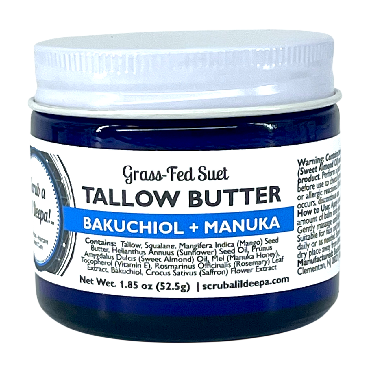 Timeless Tallow Moisturizer - Bakuchiol + Manuka