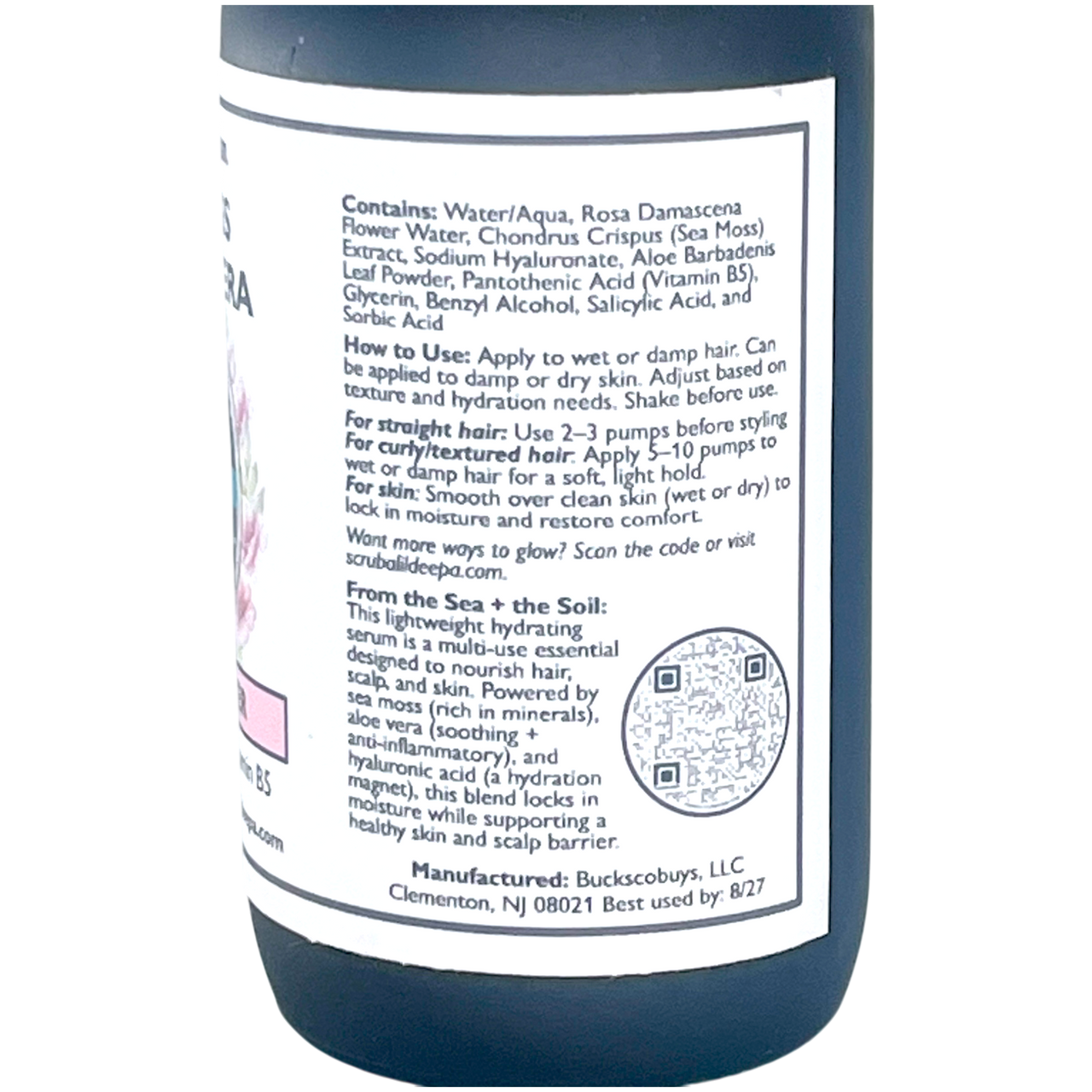 Super Hydrator w/ Rosewater, Sea Moss, and HA