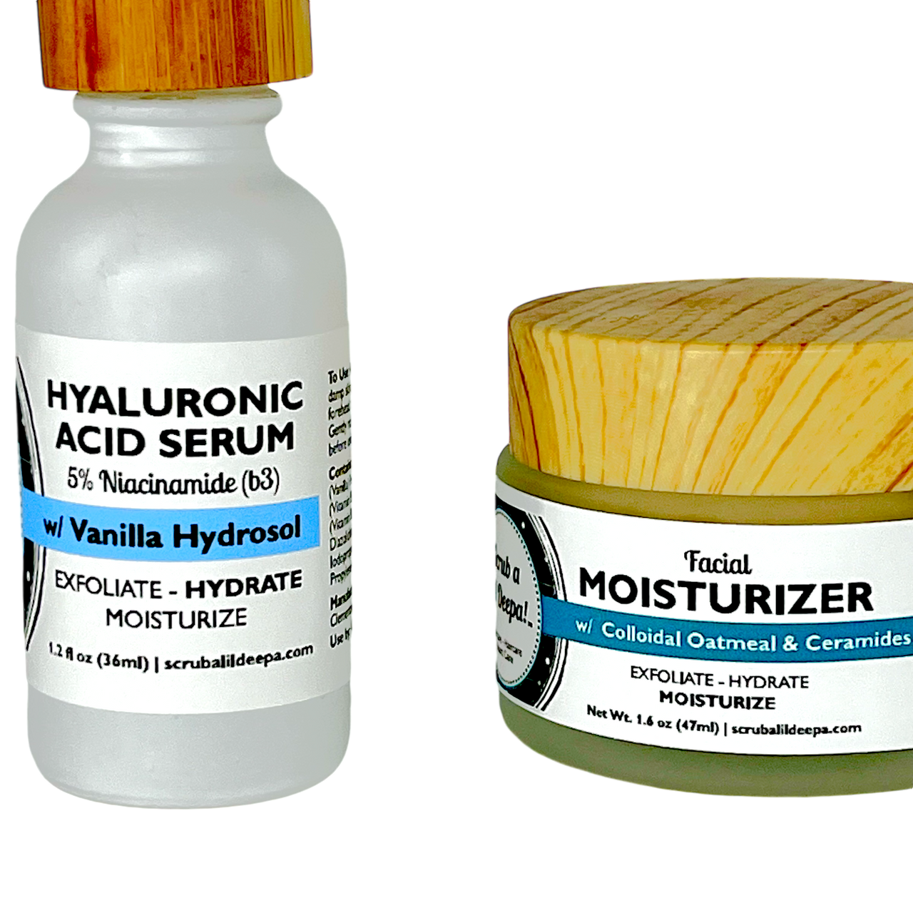 Essentials Bundle - Hyaluronic Acid & Moisturizer