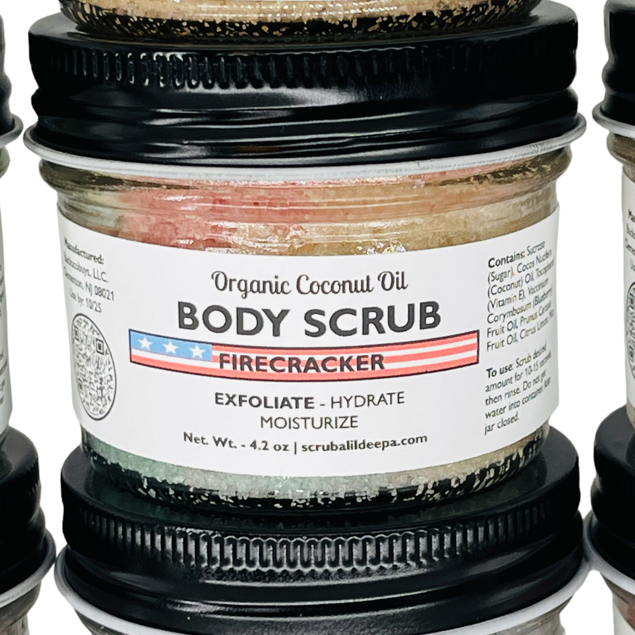 Organic Body Scrub - Firecracker