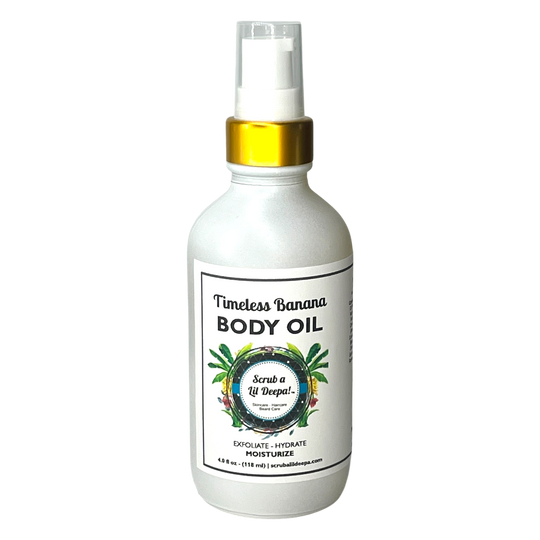 Body Oil - Timeless Banana – Scrub a lil Deepa