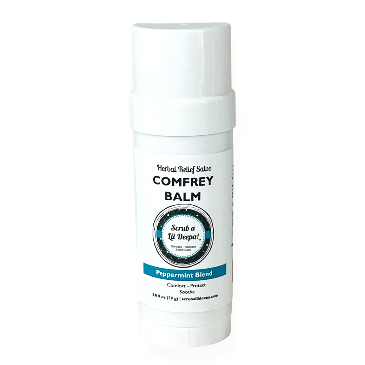 Herbal Comfort Salve – Comfret Balm - Peppermint Blend