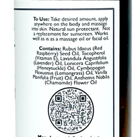 Thumbnail for Body Oil - Red Raspberry