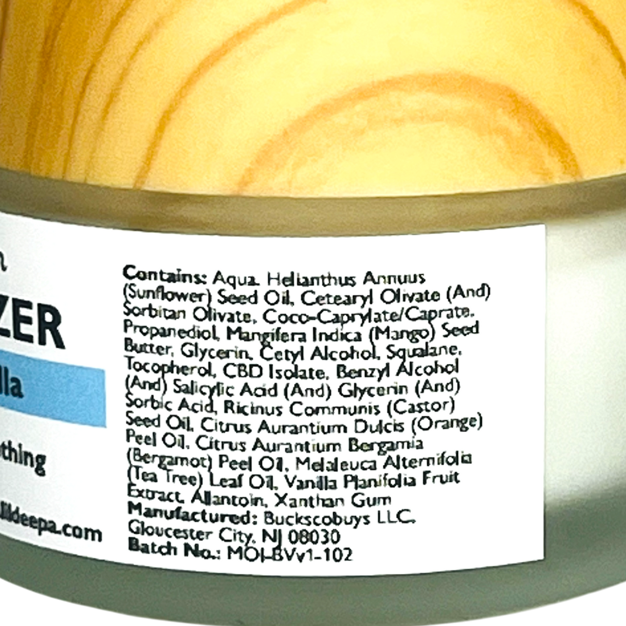 Facial Moisturizer - Balanced Hydration - Bergamot Vanilla
