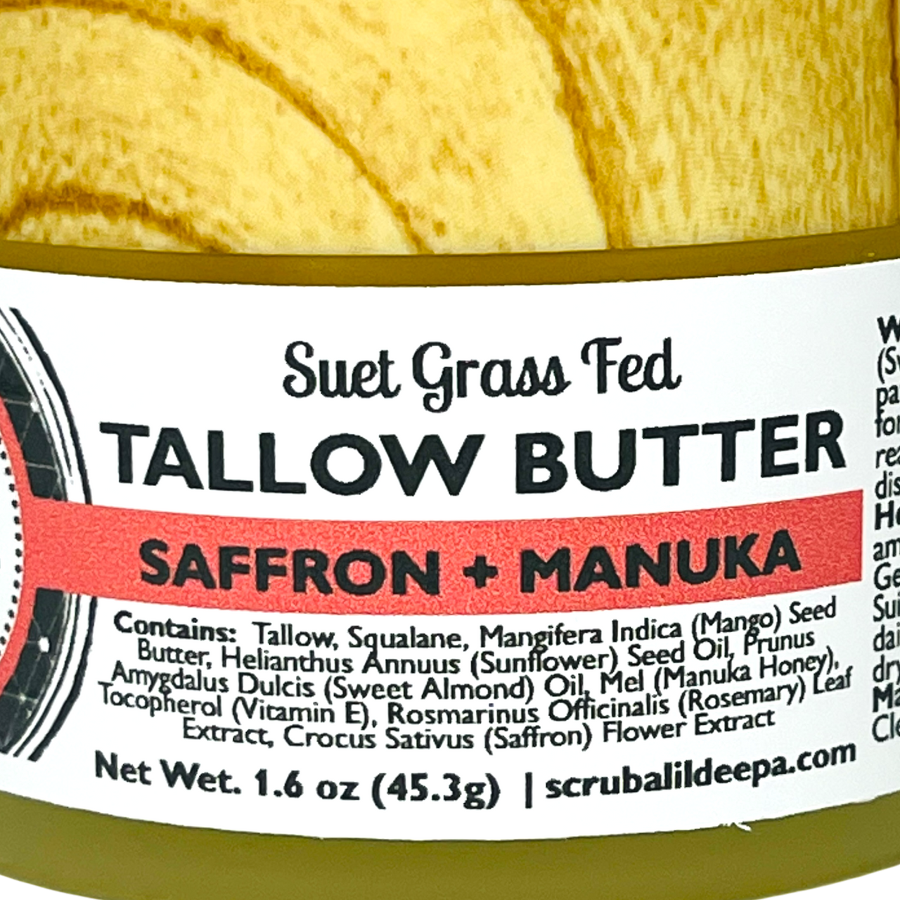 Tallow Butter - Saffron