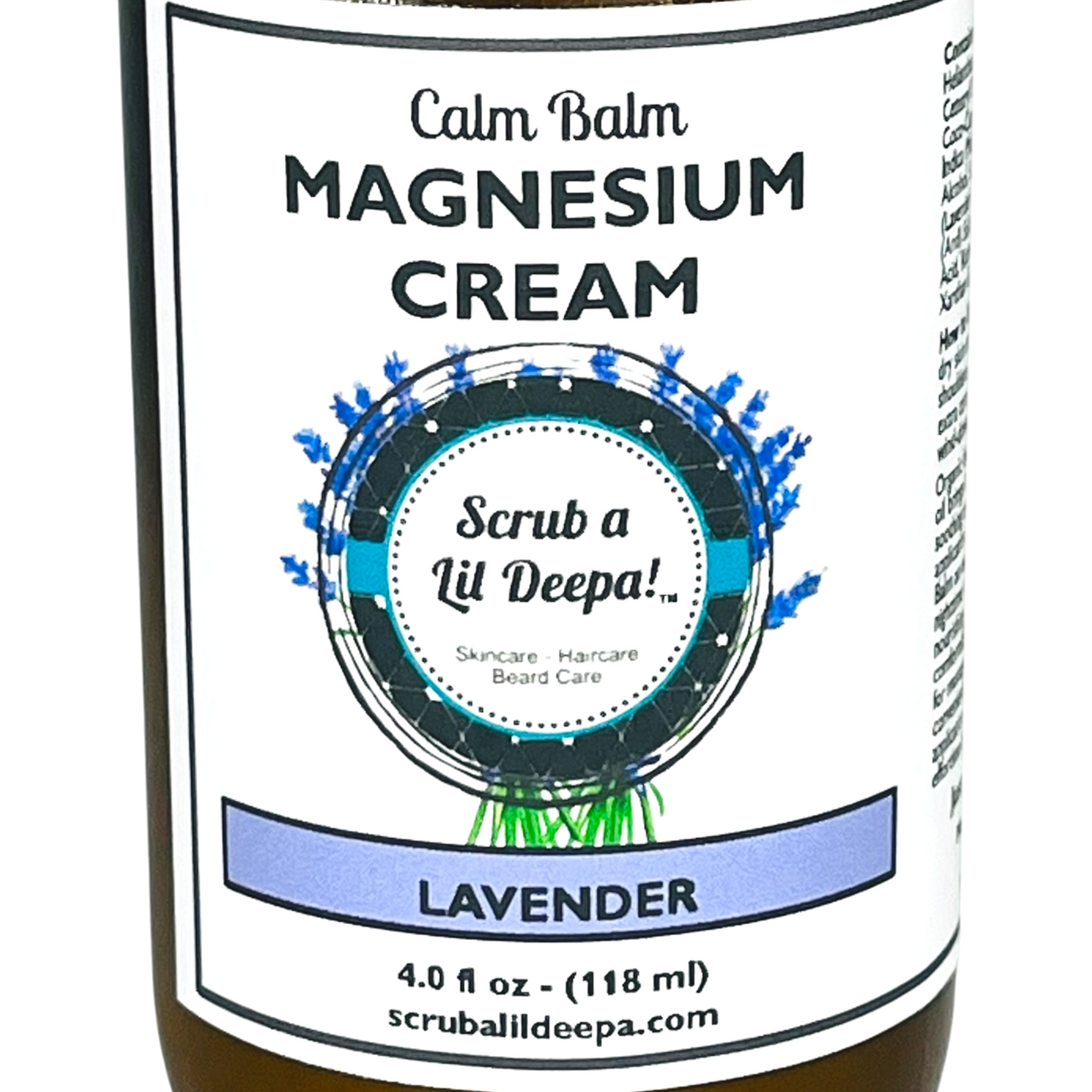 Magnesium Cream Pump - Lavender