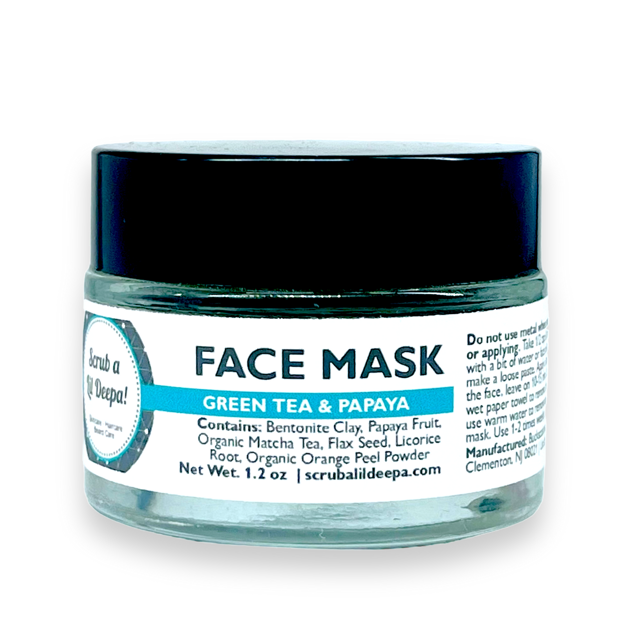 Facial Mask - Matcha Green Tea and Papaya