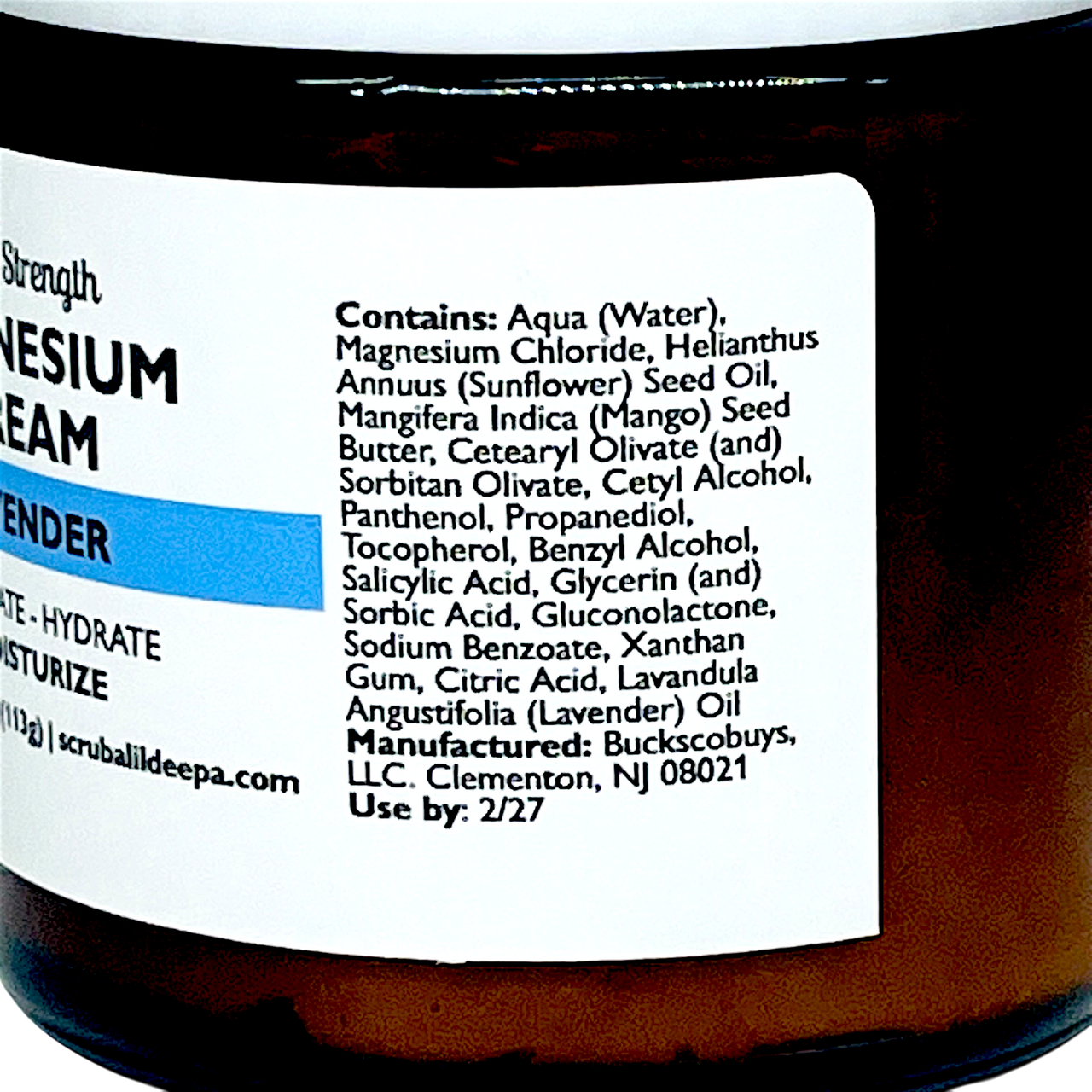 Magnesium Cream