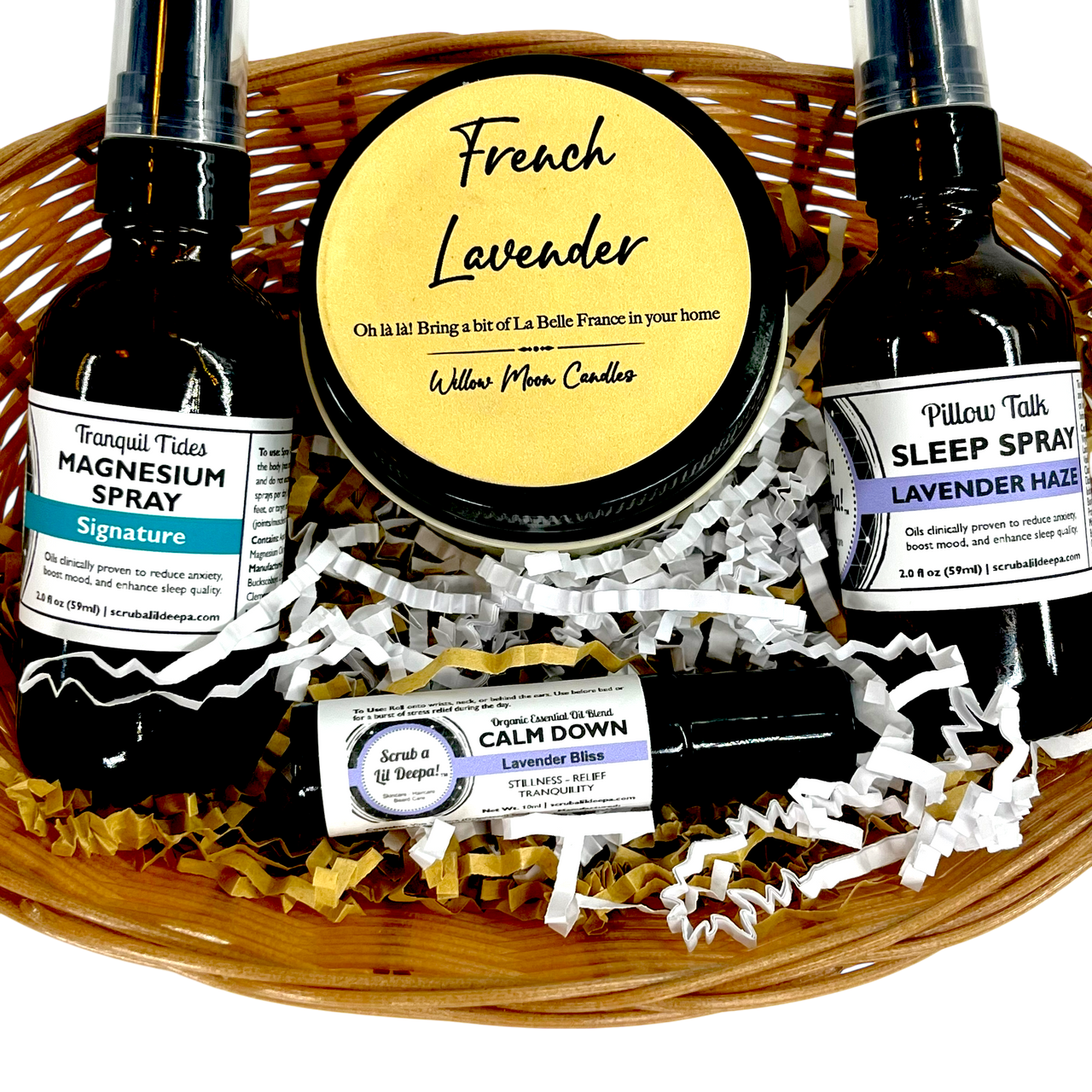 Lavender Relaxation Basket