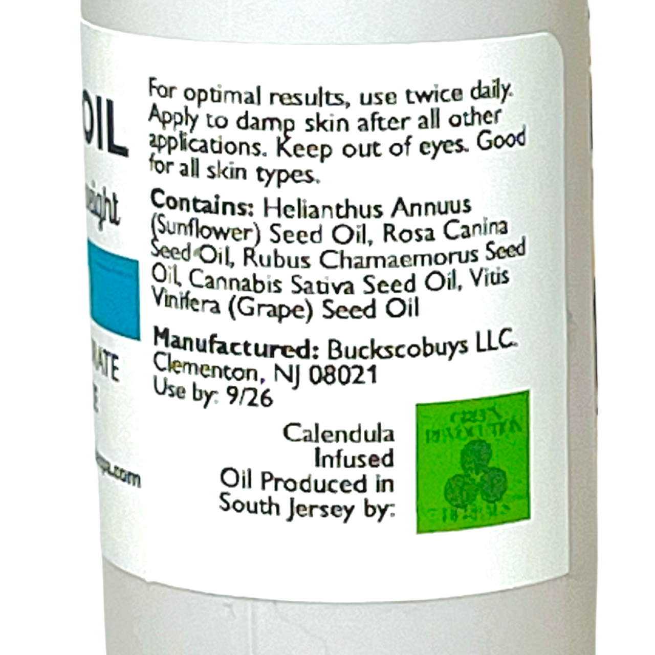 Calendula Facial Oil - 1 oz.