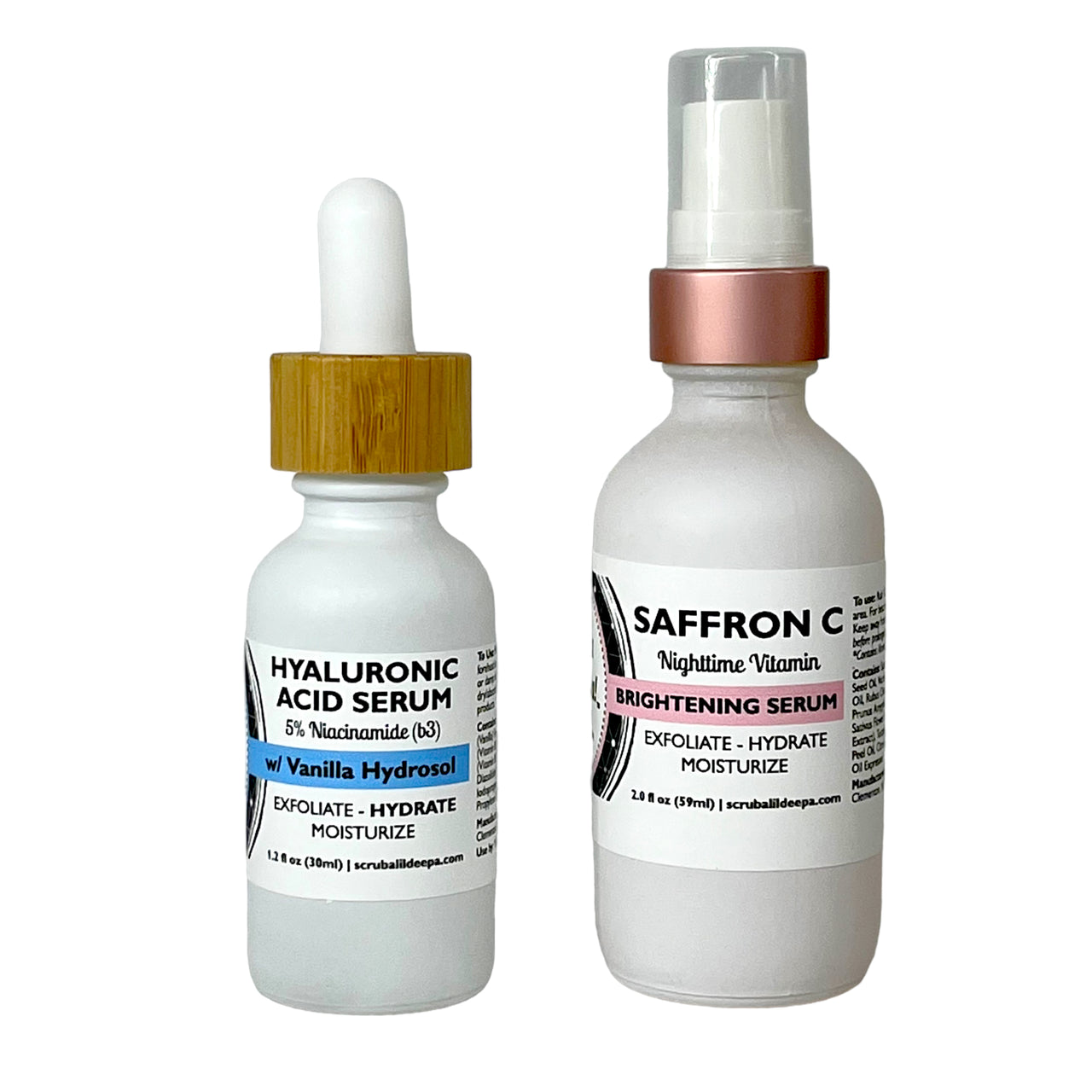 Hyaluronic Acid & Saffron Brightening Serum