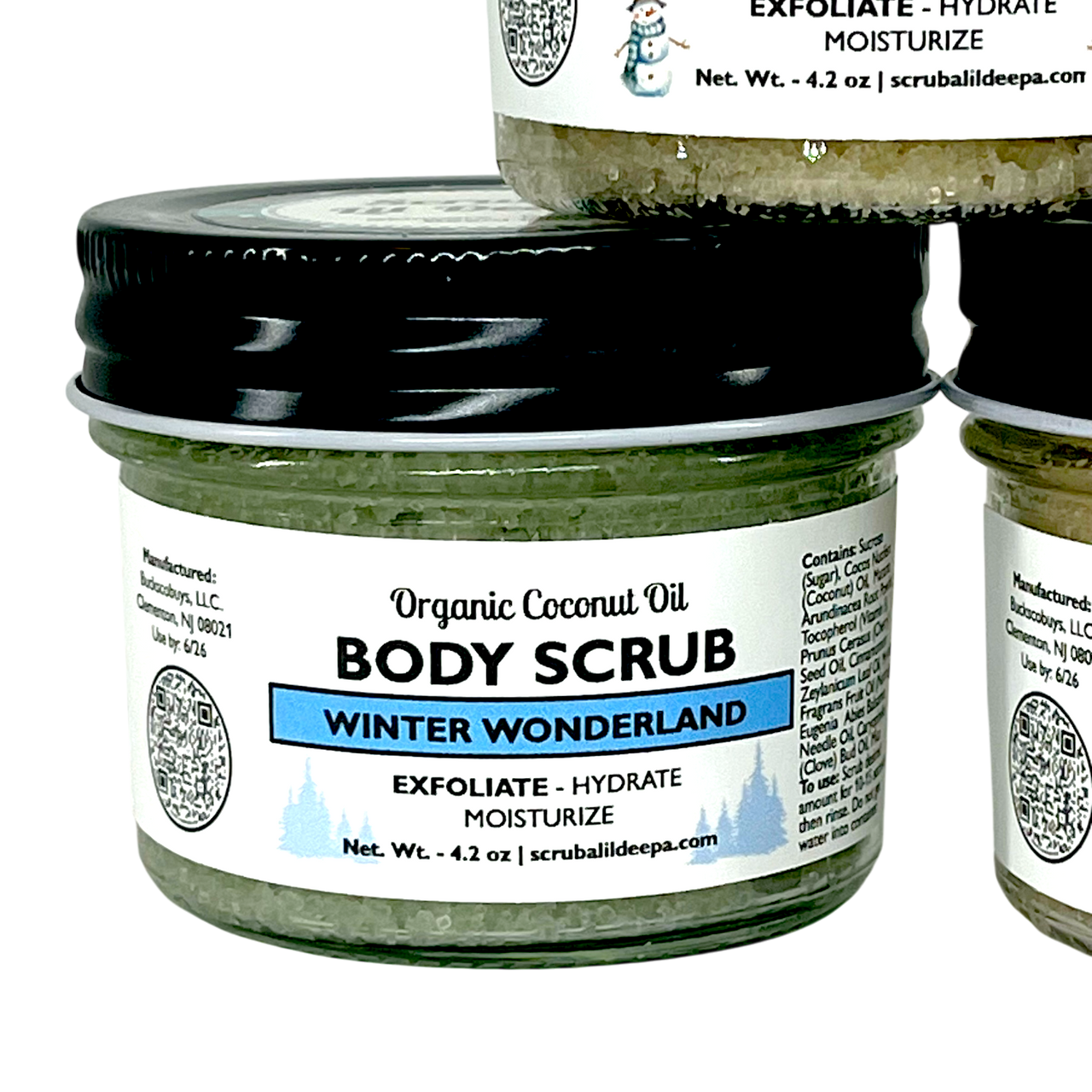 Organic Sugar Scrub - Winter Wonderland