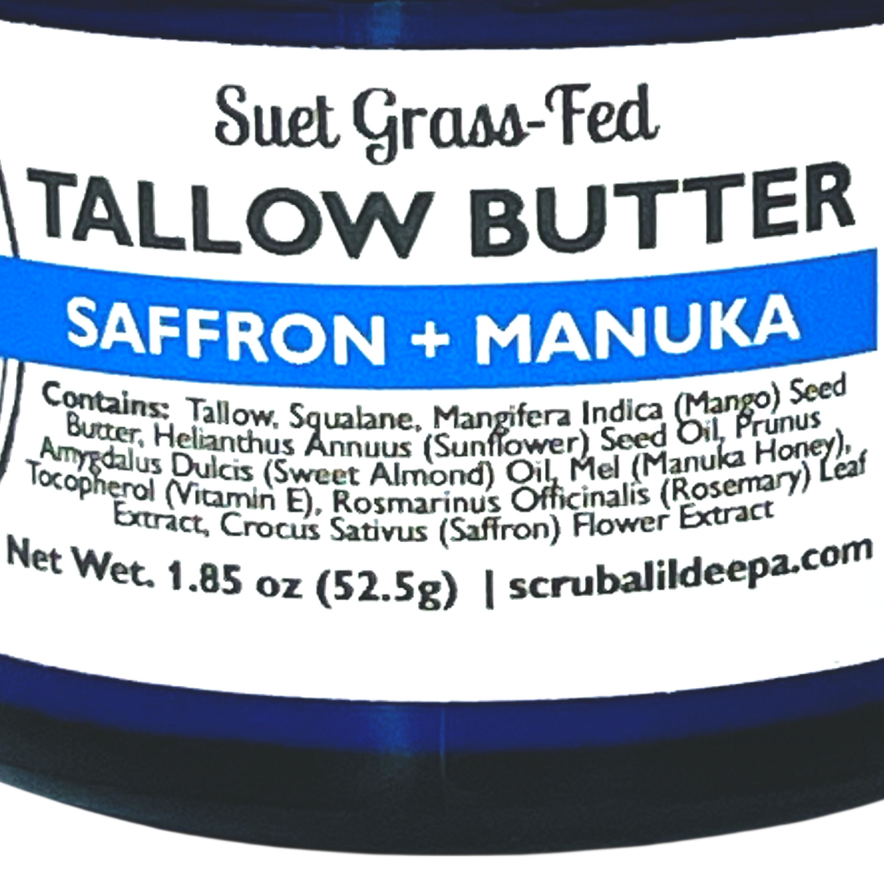 Tallow Moisturizer - Saffron + Manuka