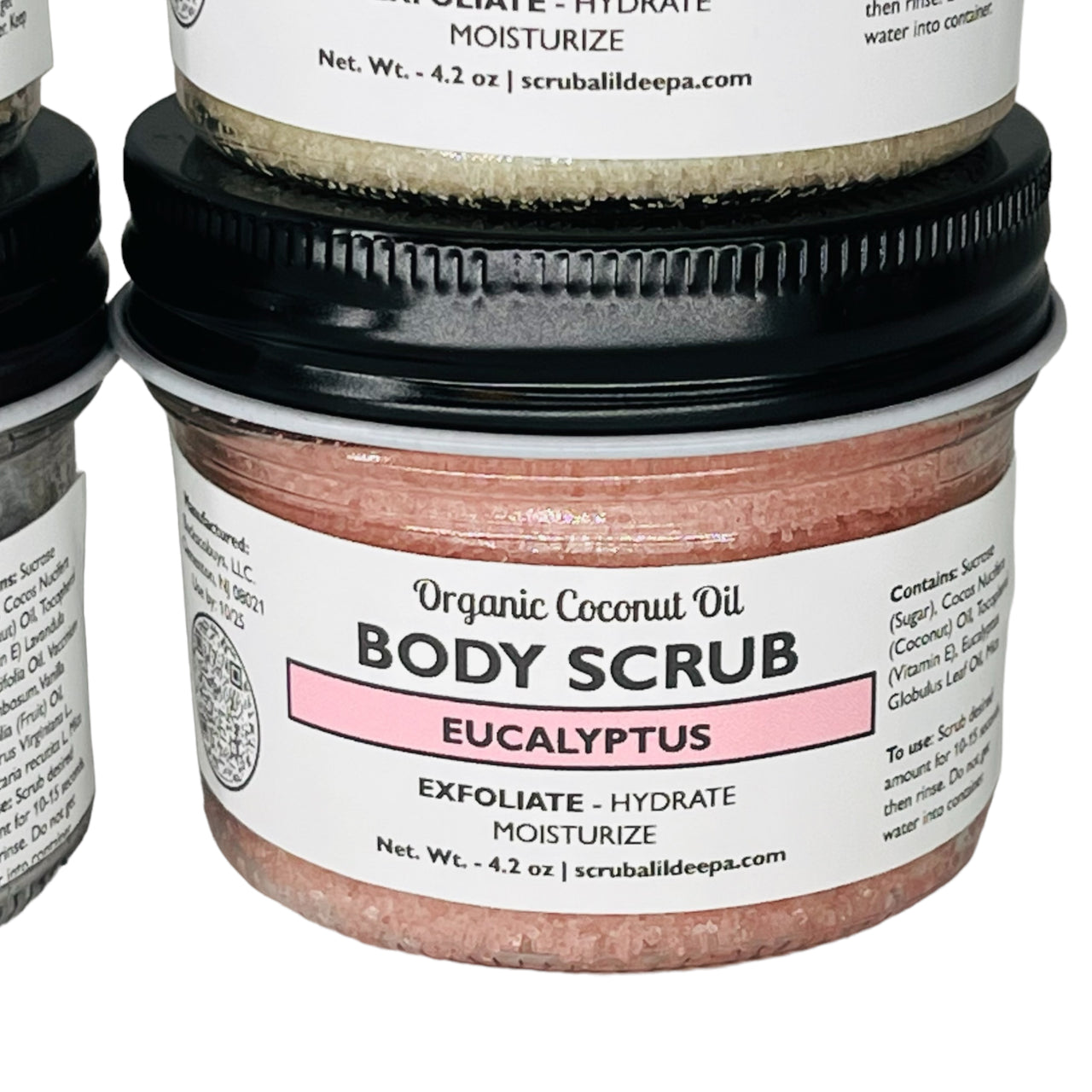 Organic Body Scrub - Eucalyptus