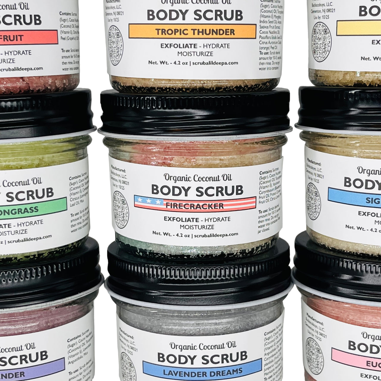 Organic Body Scrub - Firecracker