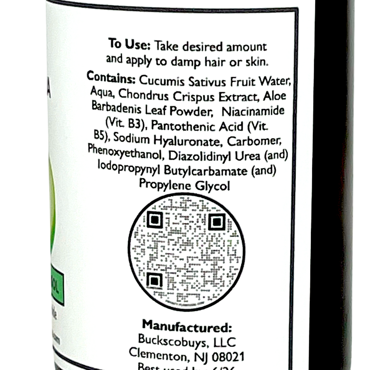 Super Hydrator w/ Cucumber Hydrosol, Sea Moss, and HA