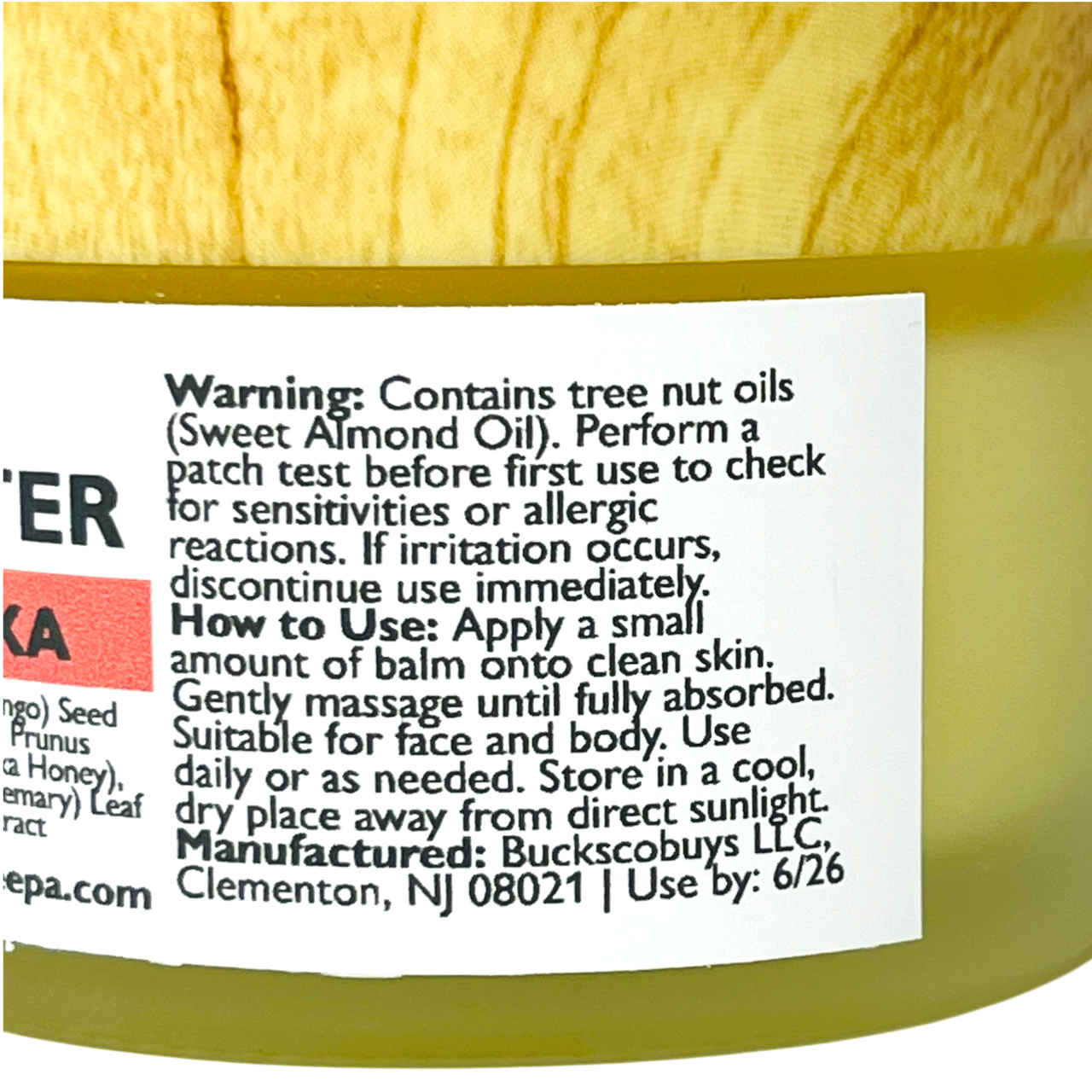 Tallow Butter - Saffron