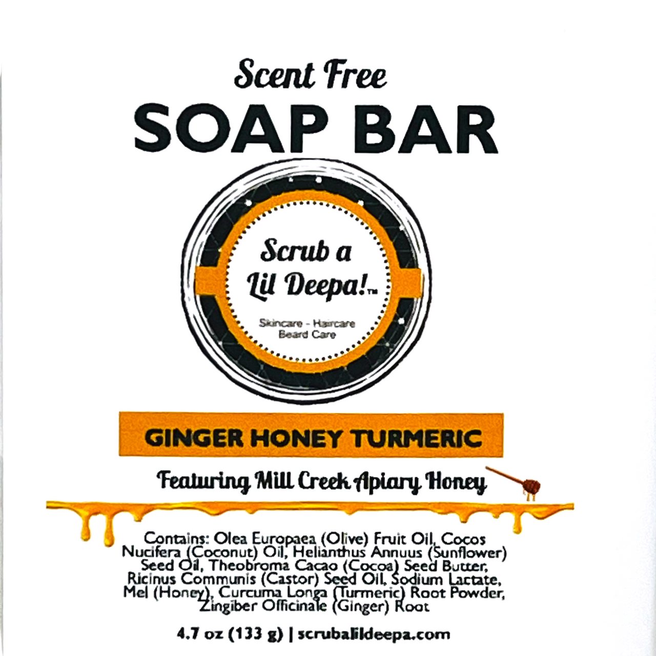Ginger Honey Turmeric Soap