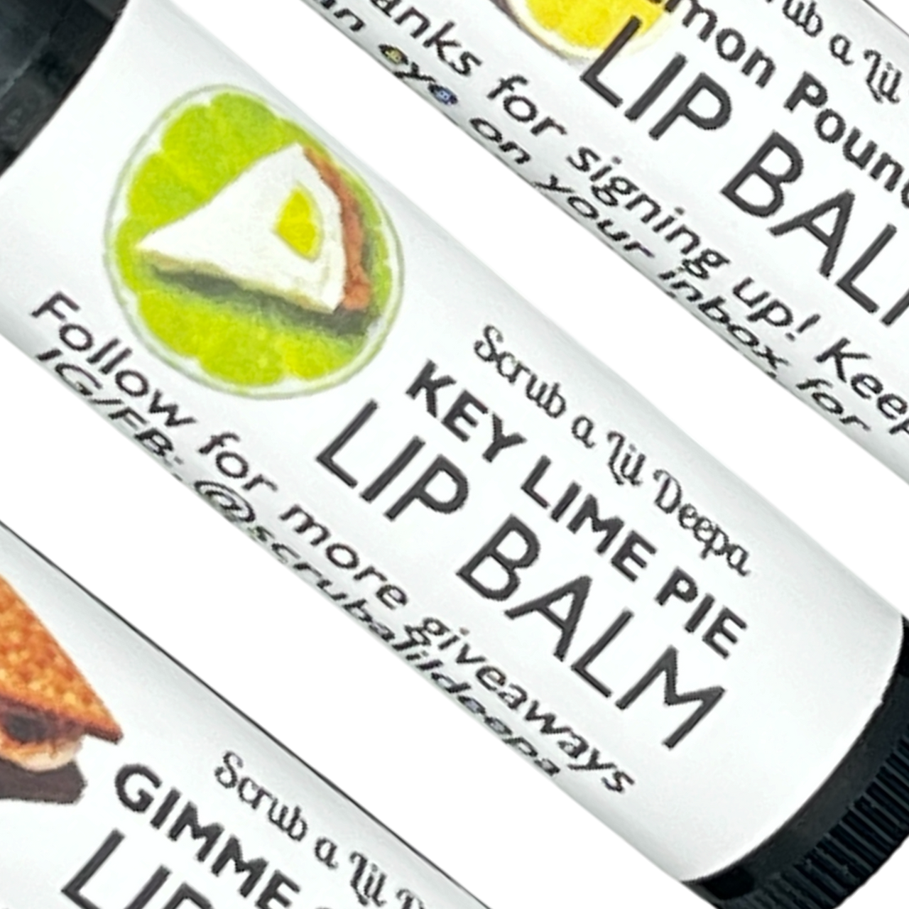 3 Pack Lip Balms