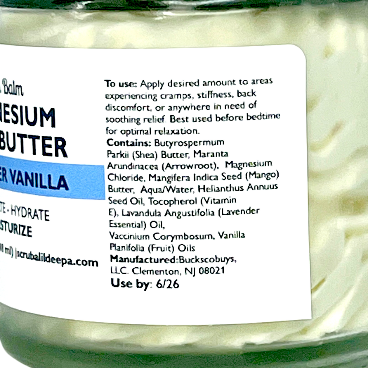 Magnesium Body Butter