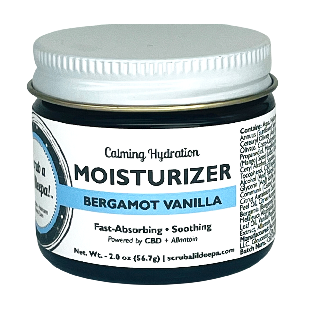 Facial Moisturizer - Bergamot Vanilla