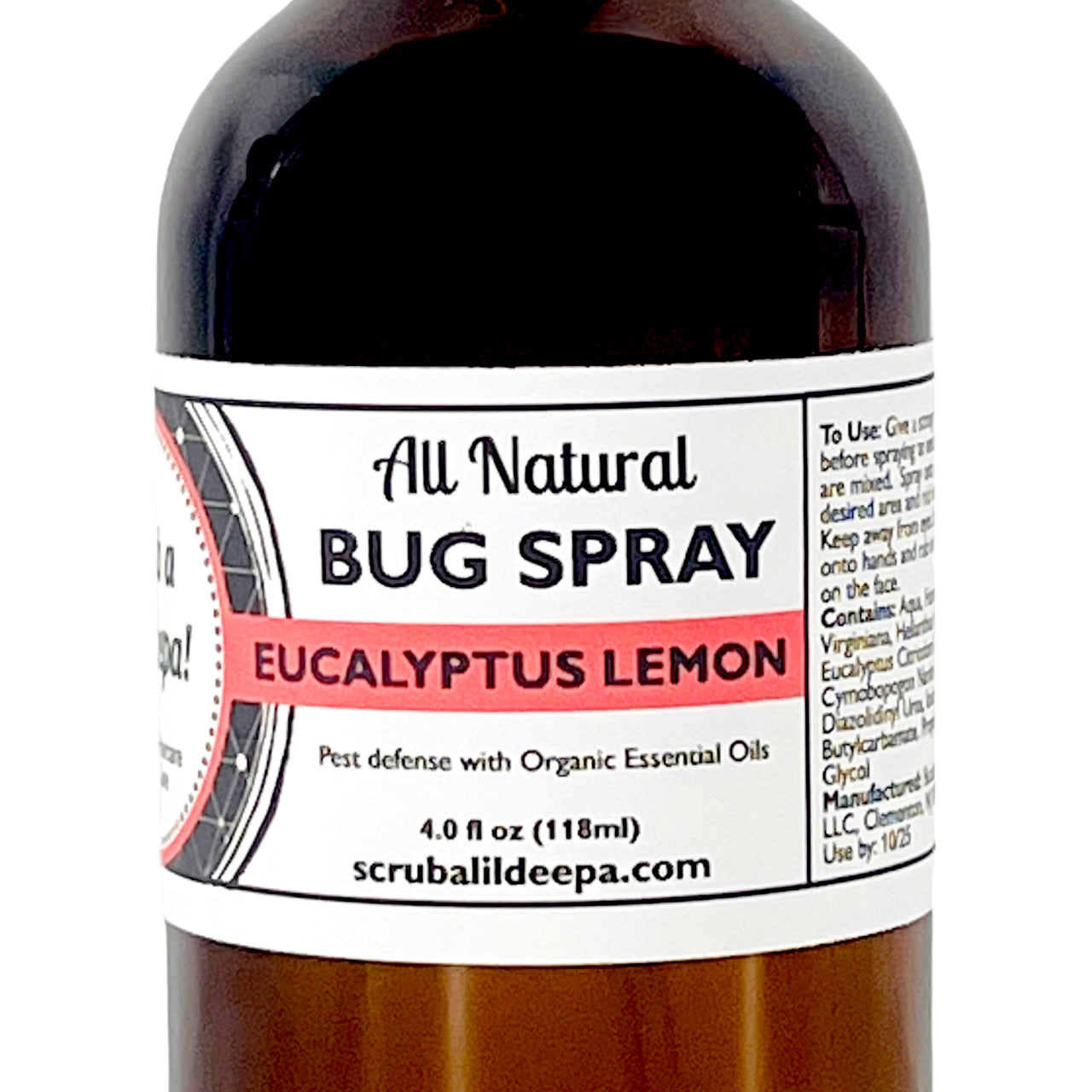 Bug Off Insect Repellent - Eucalyptus Lemon