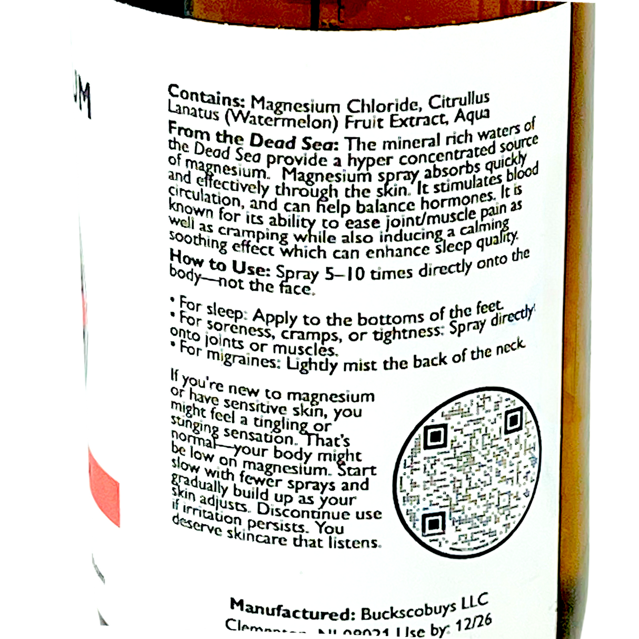 Magnesium Spray - Watermelon