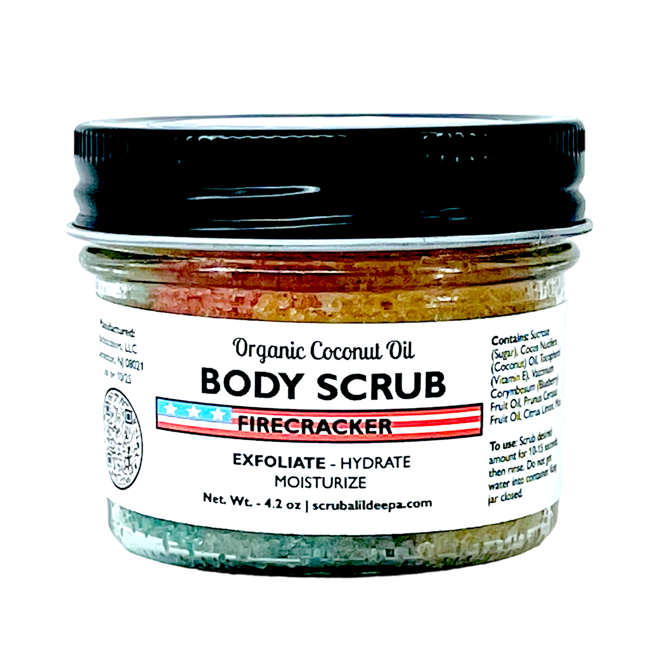 Organic Body Scrub - Firecracker