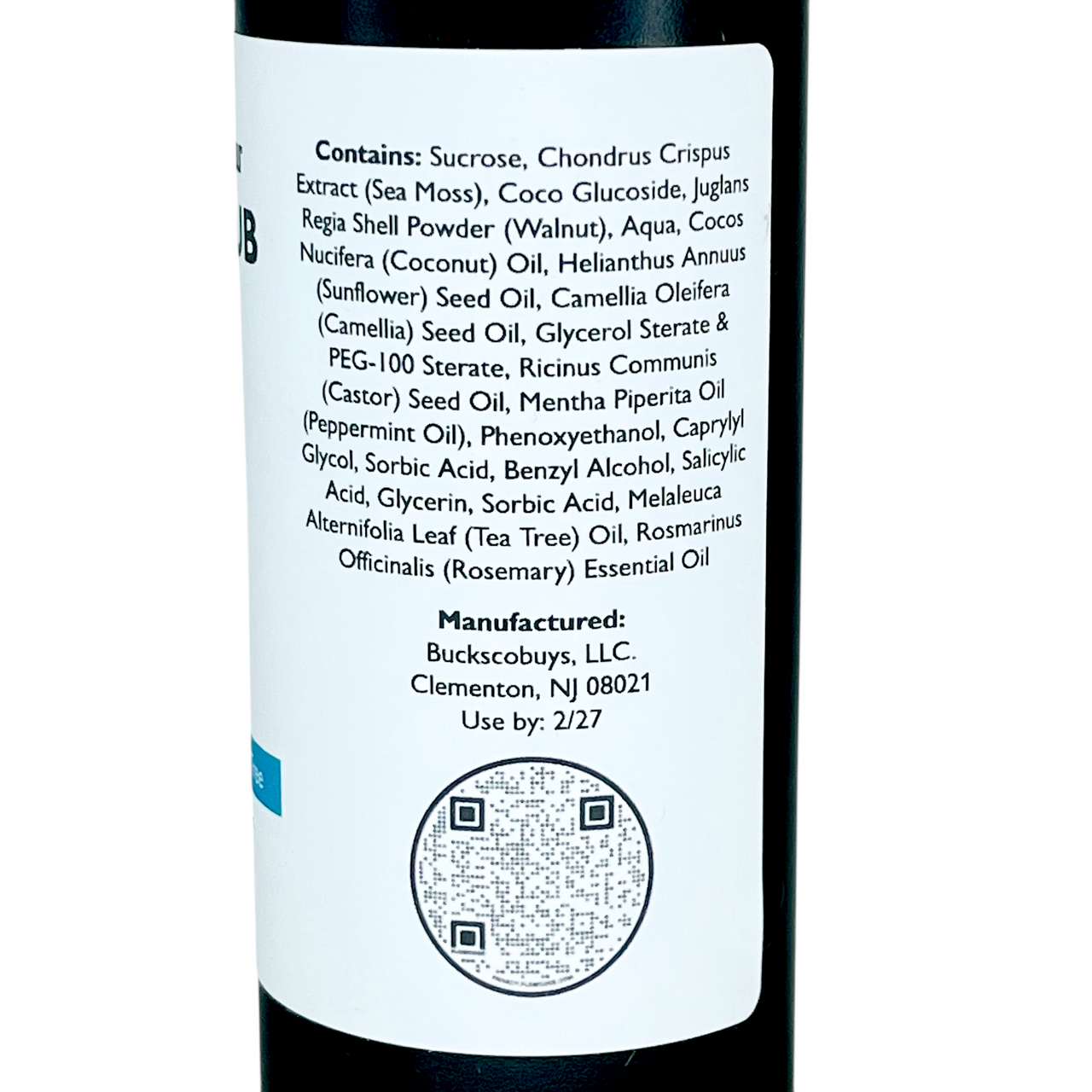 Scalp Scrub - Peppermint, Tea Tree, and Rosemary