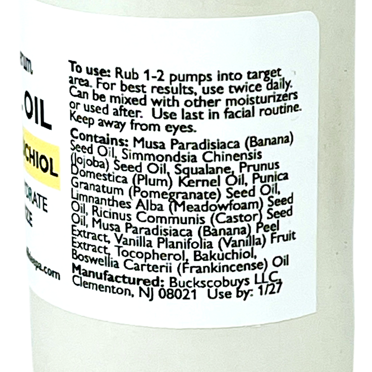 Timeless Facial Oil - Banana Bakuchiol