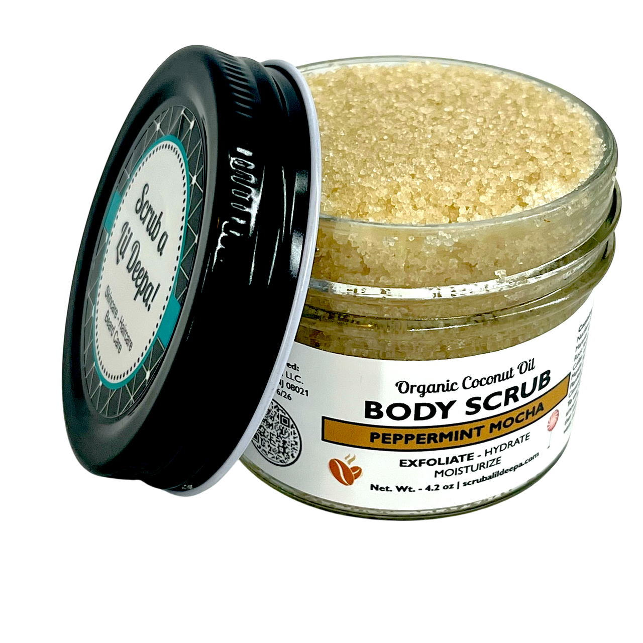 Organic Body Scrub - Peppermint Mocha