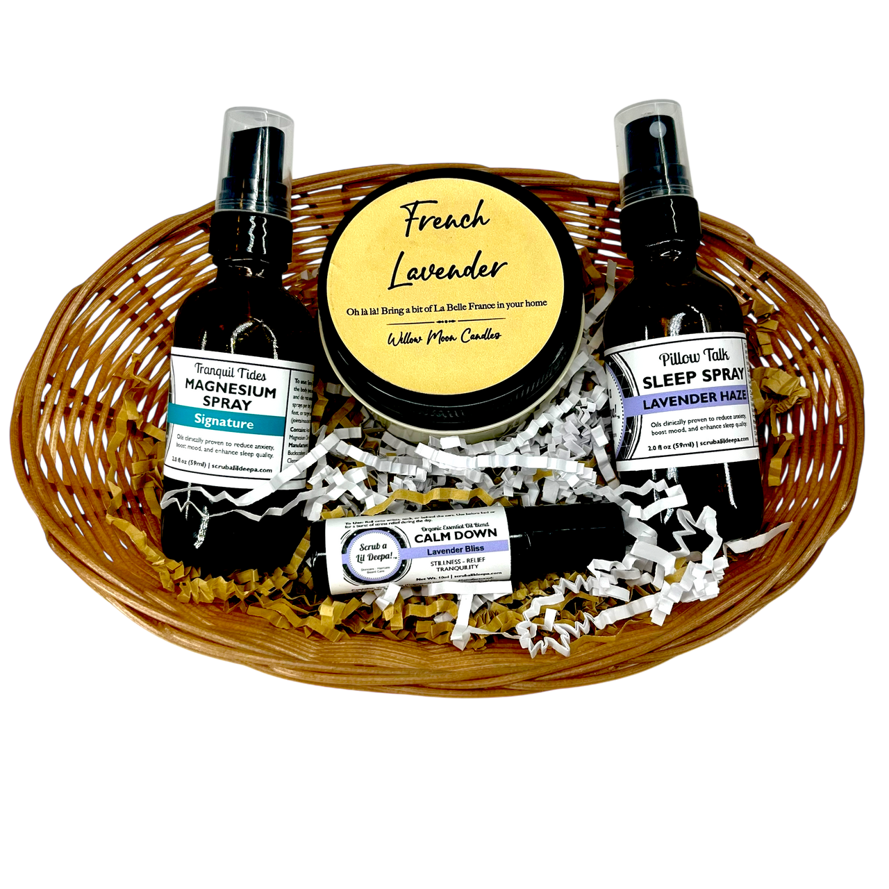 Lavender Relaxation Basket