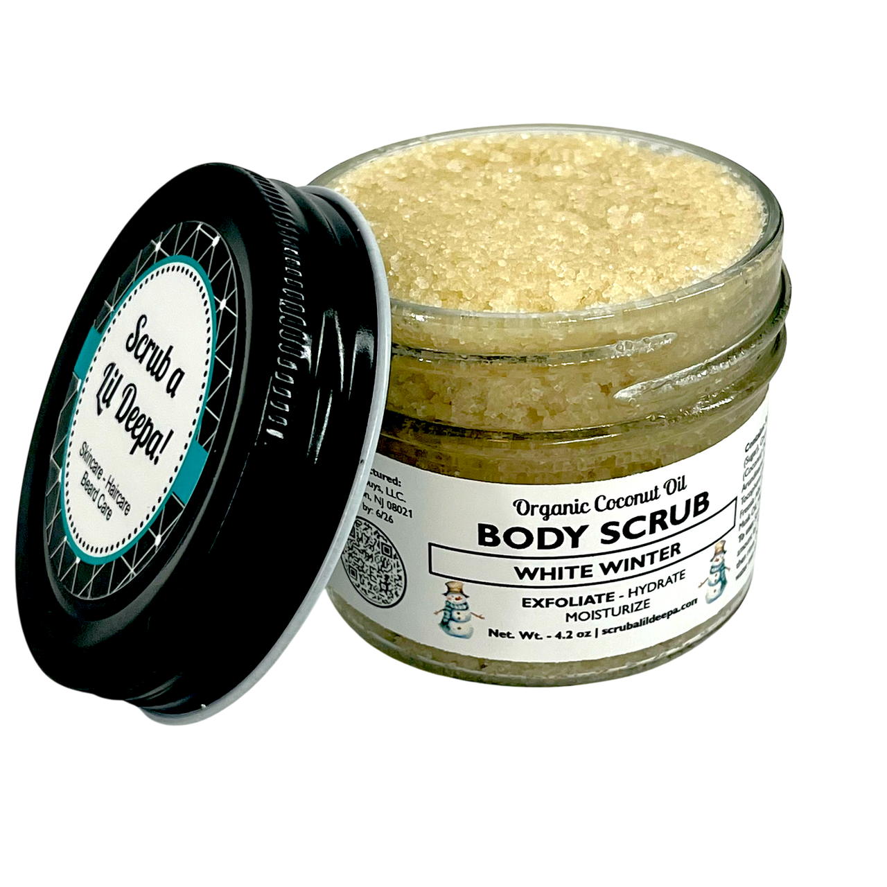 Organic Body Scrub - White Winter