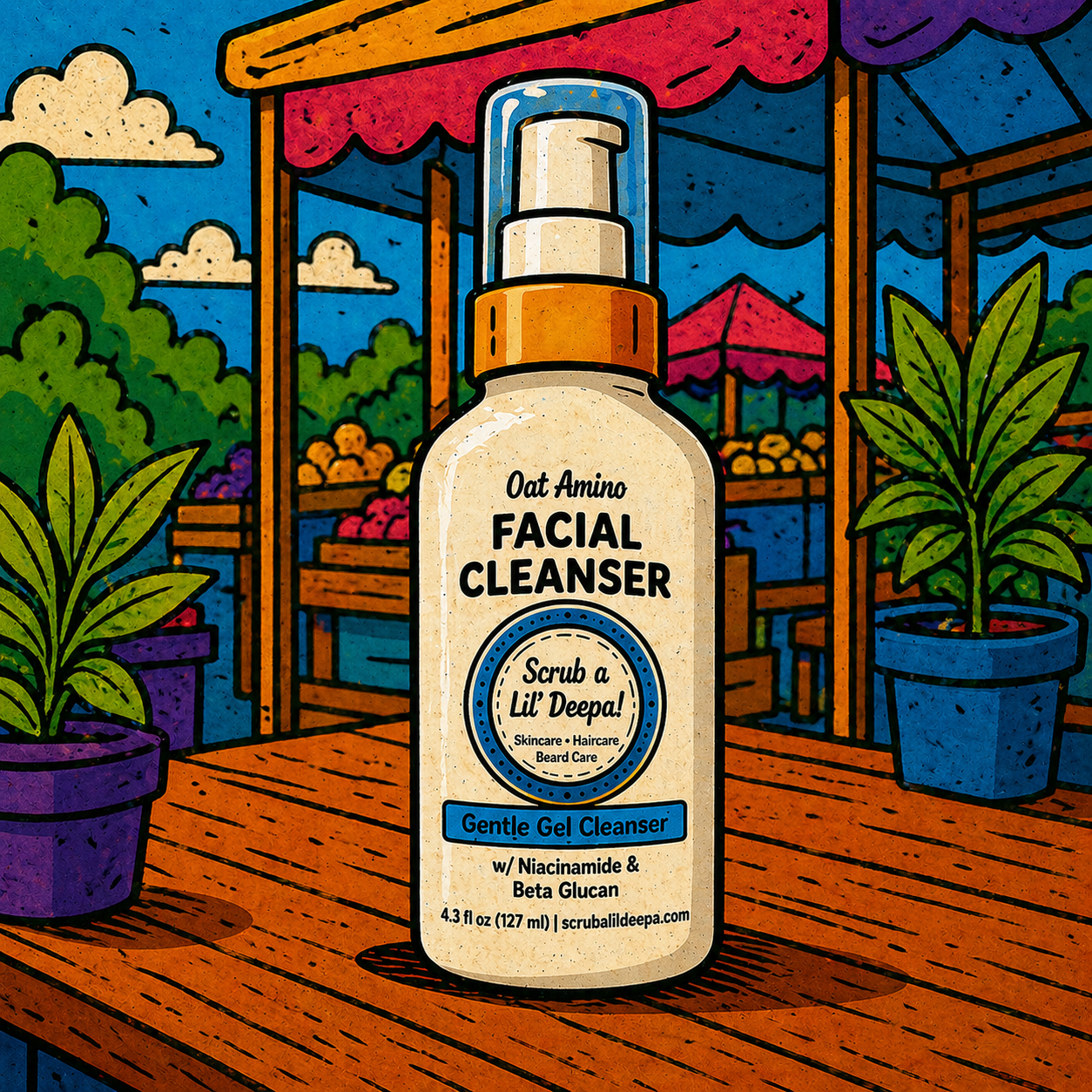 Foaming Oats Gel Cleanser