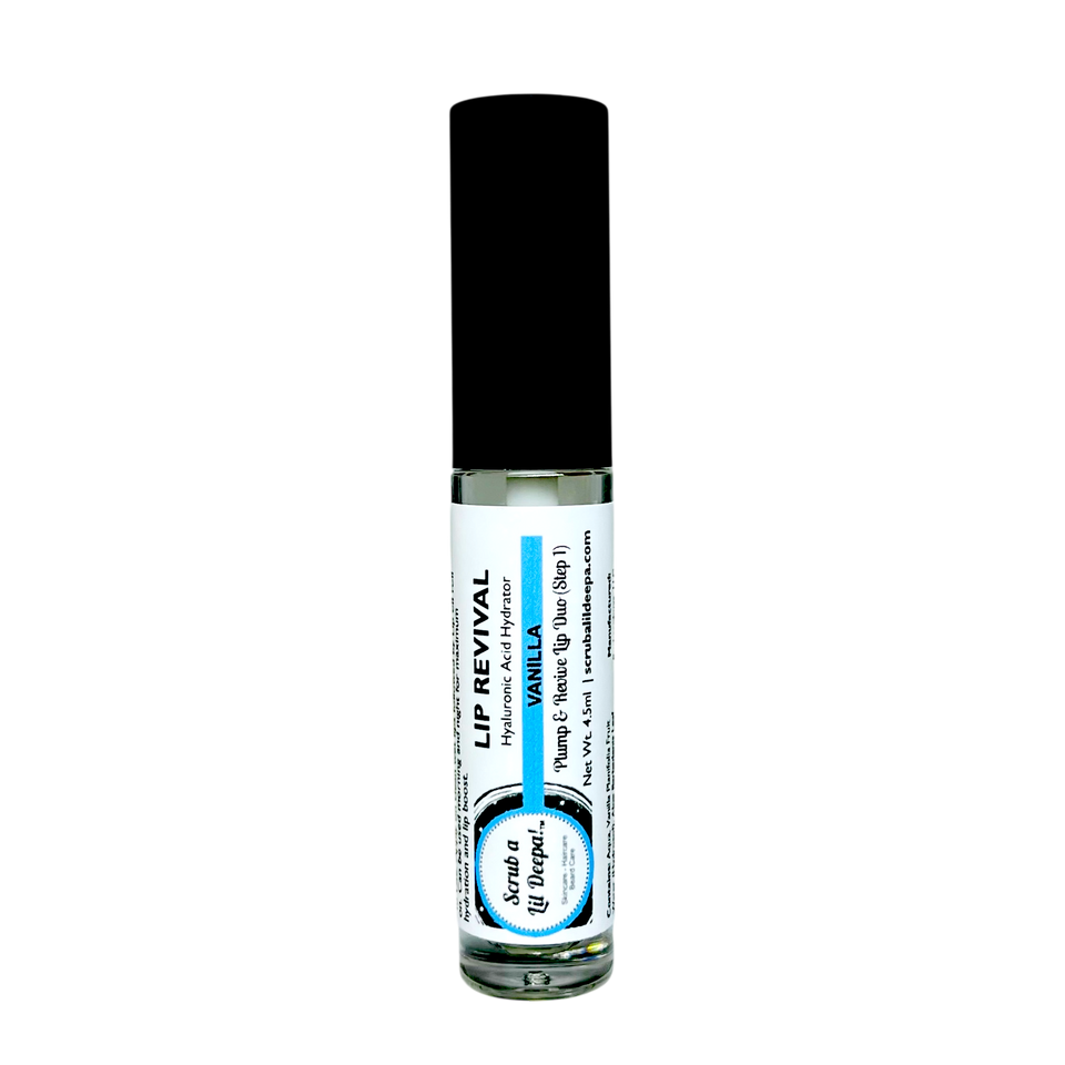 Lip Hydrator - Vanilla Hyaluronic Acid – Scrub a lil Deepa