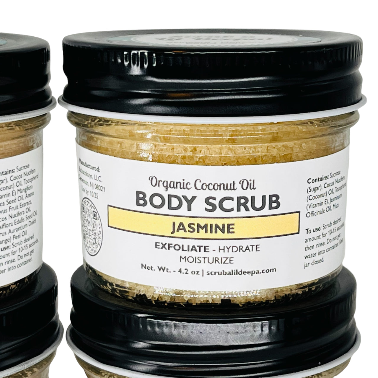Organic Body Scrub - Jasmine