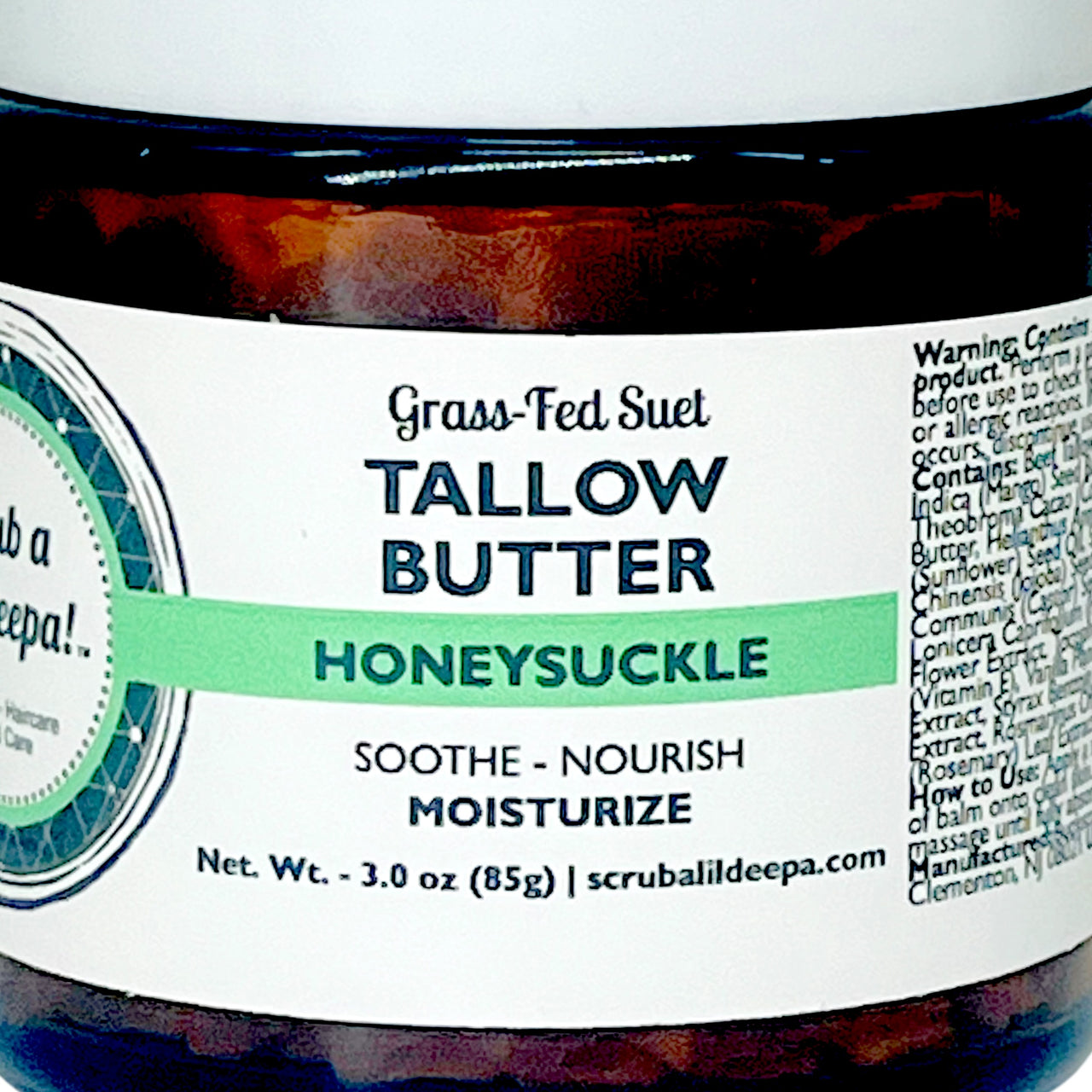 Honeysuckle Tallow Butter