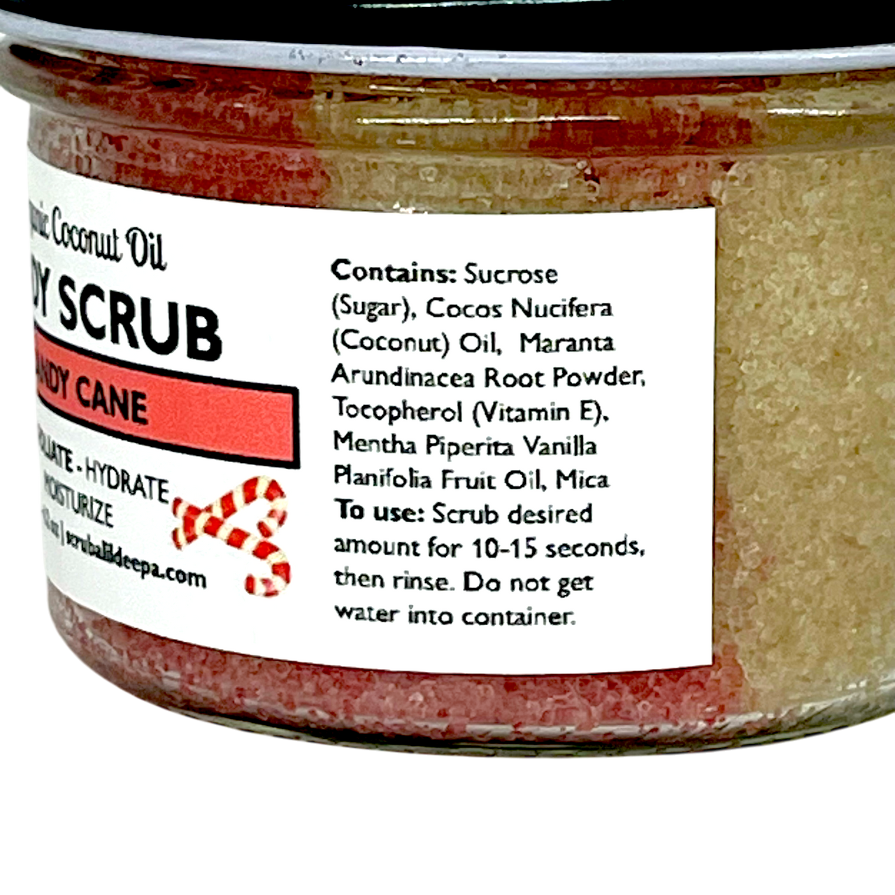 Organic Body Scrub - Candy Cane